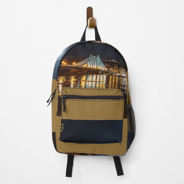 Item preview, Edition Gold - Full moon over the Blue Wonder on the Elbe in Dresden during some high water designed and sold by Dietmar Fromme.
