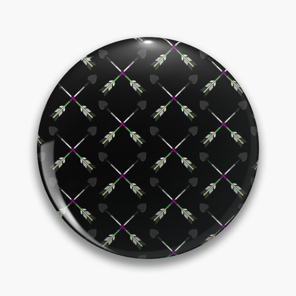 Item preview, Pattern of Crossed Aromantic Asexual Ace Arrows designed and sold by AroAxel.