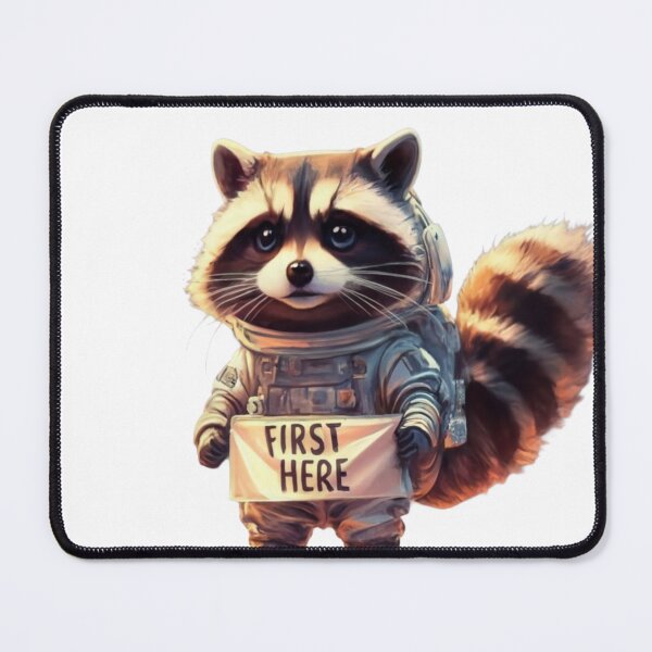 Item preview, Raccoon on the moon designed and sold by SaNNty.