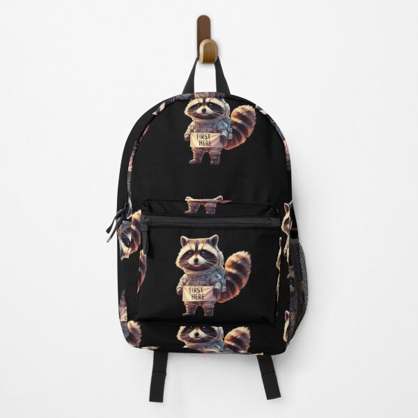 Item preview, Raccoon on the moon designed and sold by SaNNty.