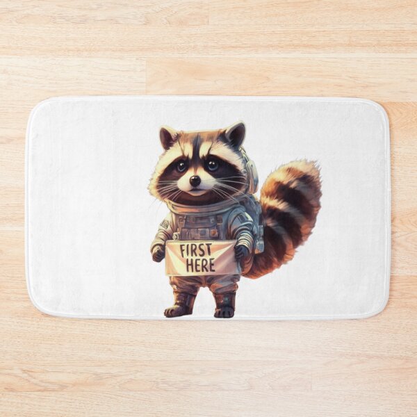 Item preview, Raccoon on the moon designed and sold by SaNNty.