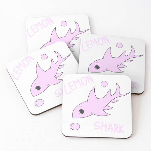 Item preview, Pink Lemon Shark! Transparent version  designed and sold by Pit-Pits-Pit.