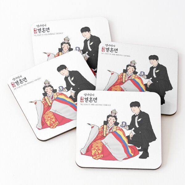 Item preview, The Story Of Park Marriage Contract Korean Drama designed and sold by ArtRaftPro.