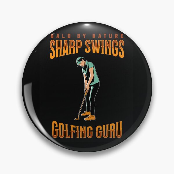 Item preview, Bald by Nature, Sharp Swings: Golfing Guru Design designed and sold by johnharry3.
