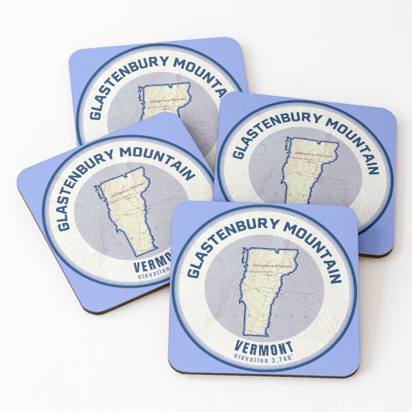Item preview, Vermont Mountain Map - Glastenbury Mountain designed and sold by Willz Designz.
