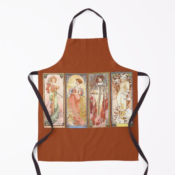 Item preview, The four seasons, Alphonse Mucha - HIGH DEFINITION designed and sold by MINDTHECHERRY.