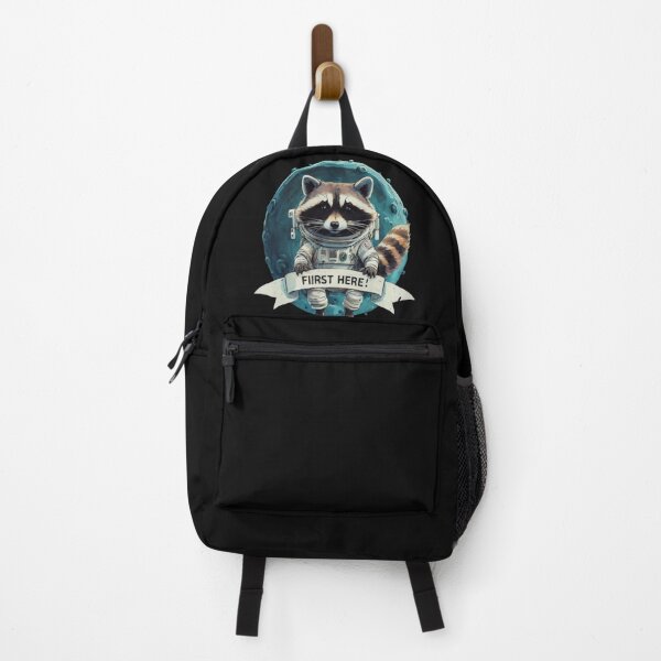 Item preview, Moon Landing of the Sly Raccoon designed and sold by SaNNty.