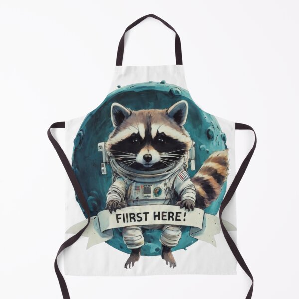 Item preview, Moon Landing of the Sly Raccoon designed and sold by SaNNty.