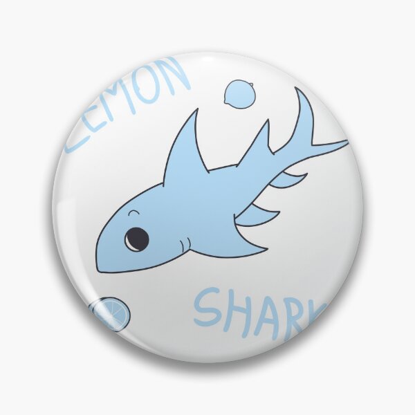 Item preview, Blue Lemon Shark! Transparent version  designed and sold by Pit-Pits-Pit.