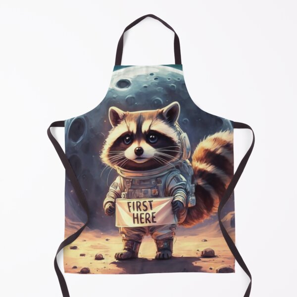 Item preview, Moon Landing of the Sly Raccoon designed and sold by SaNNty.