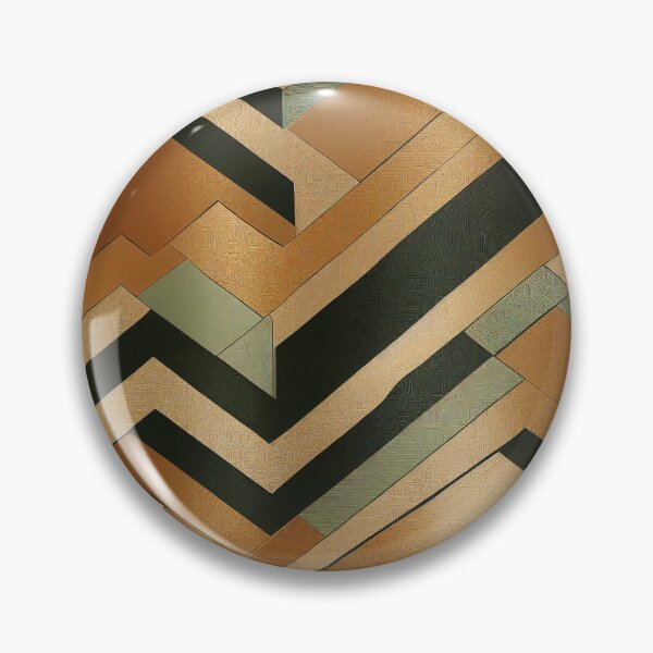 Item preview, Art Deco Pattern In Coppery Hues, Teal, Black designed and sold by DEC02.