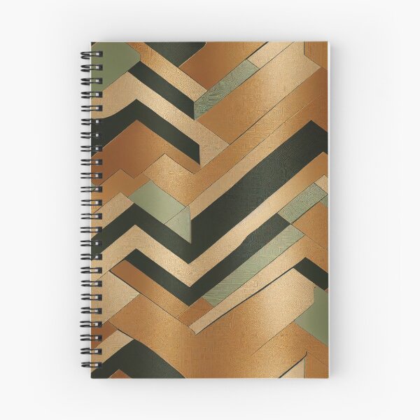 Item preview, Art Deco Pattern In Coppery Hues, Teal, Black designed and sold by DEC02.