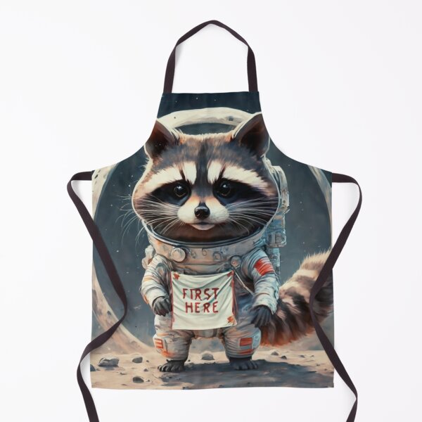Item preview, Moon Landing of the Sly Raccoon designed and sold by SaNNty.