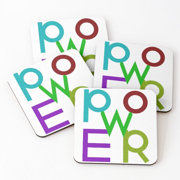 Item preview, power typographic designed and sold by NAGNE.