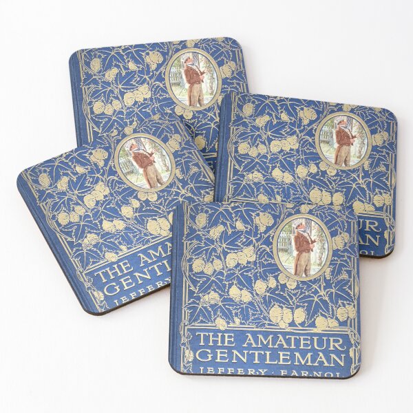 Item preview, Pictured The Amateur Gentleman by Jeffrey Farnol Vintage Book Cover designed and sold by CLHawley.