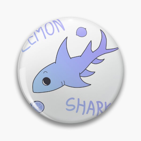 Item preview, Blue gradient Lemon Shark! Transparent version  designed and sold by Pit-Pits-Pit.