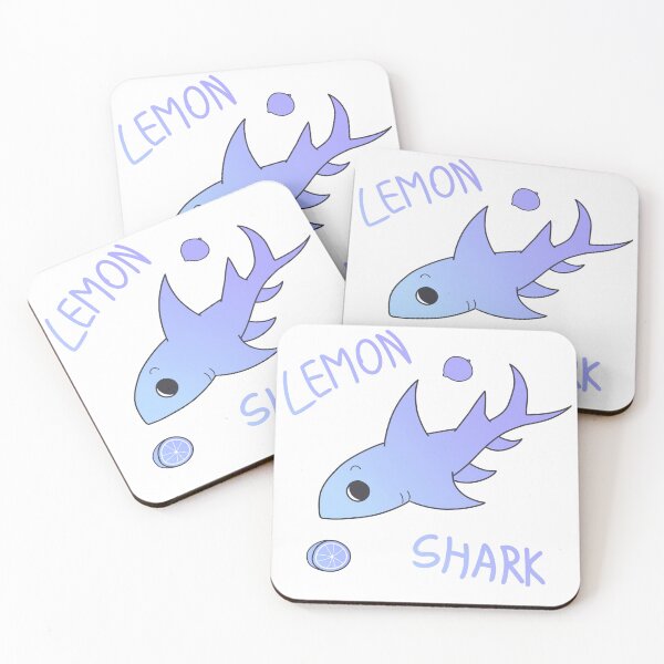 Item preview, Blue gradient Lemon Shark! Transparent version  designed and sold by Pit-Pits-Pit.