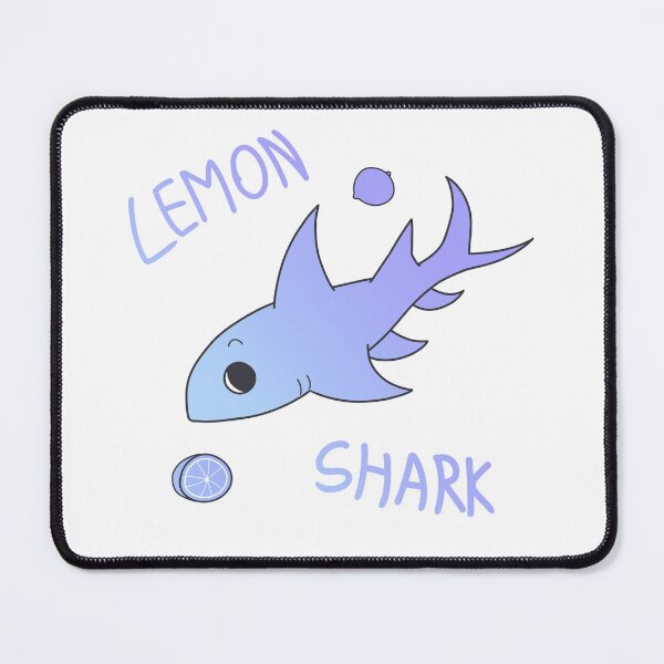 Item preview, Blue gradient Lemon Shark! Transparent version designed and sold by Pit-Pits-Pit.