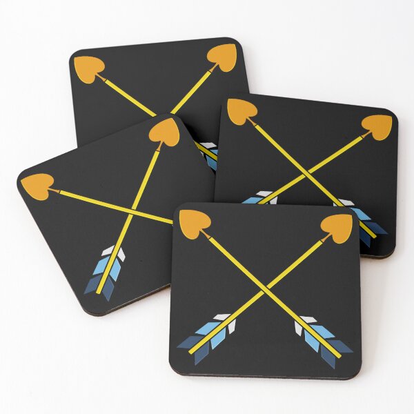 Item preview, Crossed Aromantic Asexual Ace Arrows designed and sold by AroAxel.