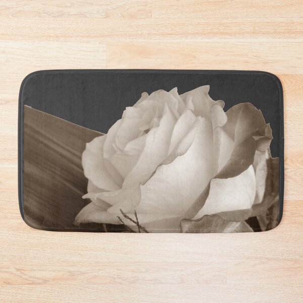 Item preview, Rose photo, cut out pattern, sepia effect designed and sold by evadesignbubble.