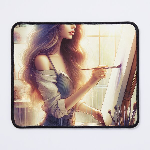 Item preview, Beautiful Painter at her Studio designed and sold by Talius Designs.