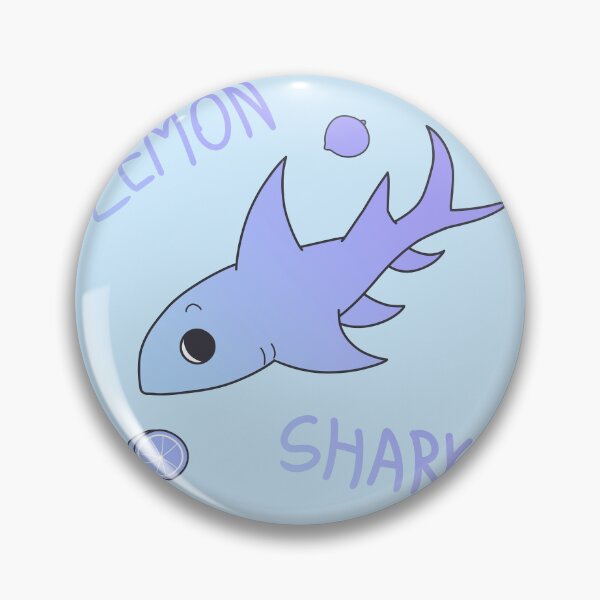 Item preview, Blue gradient Lemon Shark! designed and sold by Pit-Pits-Pit.