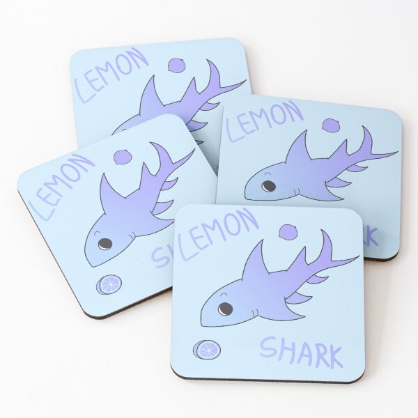 Item preview, Blue gradient Lemon Shark! designed and sold by Pit-Pits-Pit.