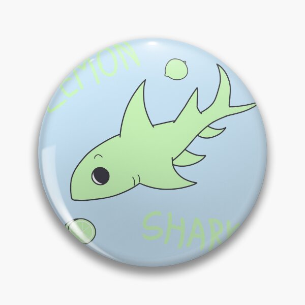 Item preview, Green Lemon Shark! designed and sold by Pit-Pits-Pit.