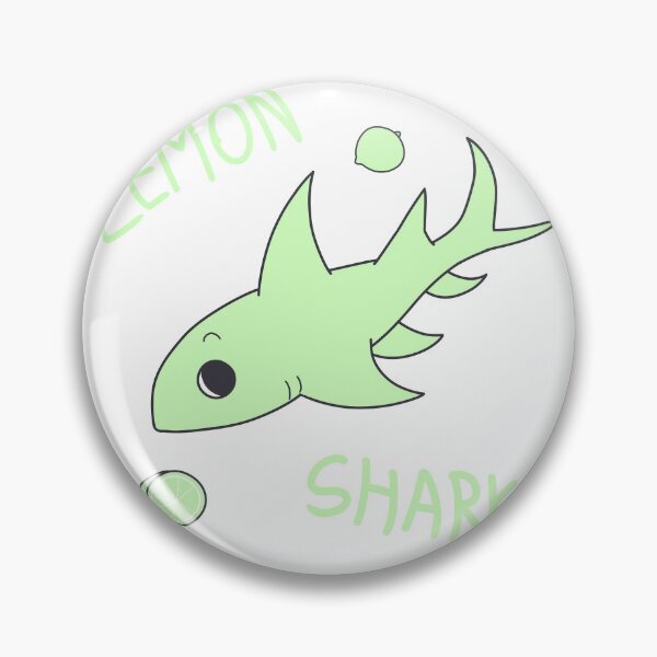 Item preview, Green Lemon Shark! Transparent version  designed and sold by Pit-Pits-Pit.