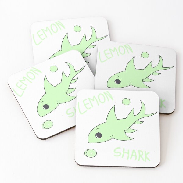 Item preview, Green Lemon Shark! Transparent version  designed and sold by Pit-Pits-Pit.