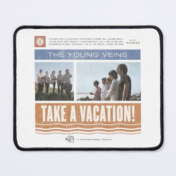 Artikelvorschau, The Young Veins: Take A Vacation! entworfen und verkauft von brianhillDESIGN.