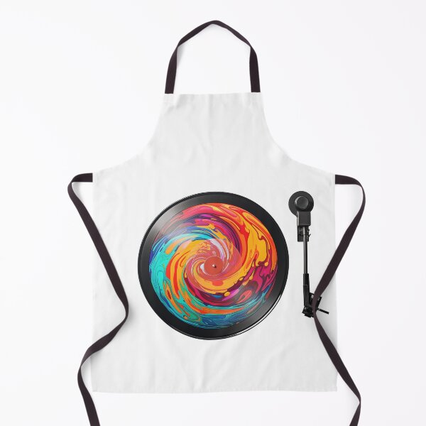 Item preview, Vibrant Vortex Vinyl designed and sold by Nadaillustrada.