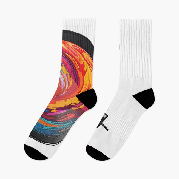 Item preview, Vibrant Vortex Vinyl designed and sold by Nadaillustrada.