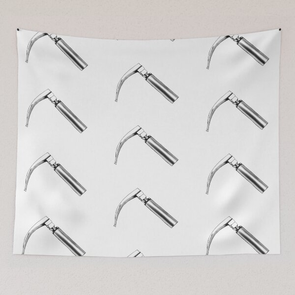 Item preview, Laryngoscope, medical symbol for doctors and healthcare workers, mono designed and sold by Drawmecute.