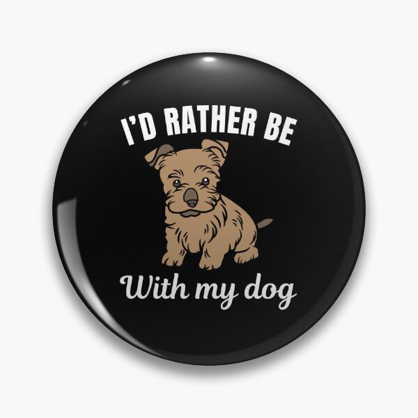 Item preview, I'd rather be with my dog, funny australian silky terrier breed owners or lovers saying  designed and sold by NBSStore.