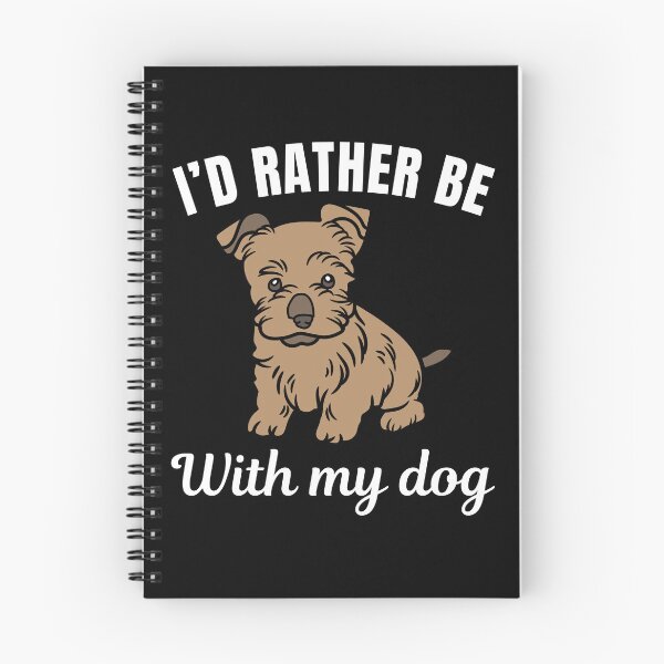 Item preview, I'd rather be with my dog, funny australian silky terrier breed owners or lovers saying  designed and sold by NBSStore.
