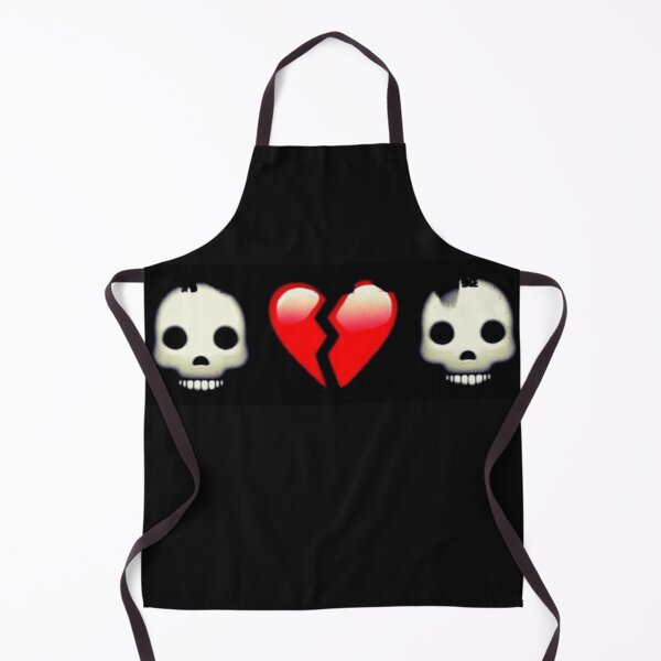 Item preview, TWO SKULLS WITH A HEART designed and sold by inarausch2023.