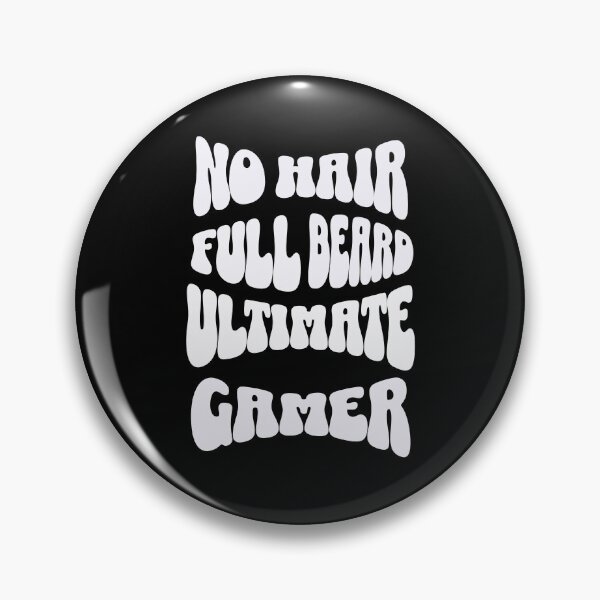 Item preview, No Hair, Full Beard, Ultimate Gamer Design: Level Up Your Style designed and sold by johnharry3.