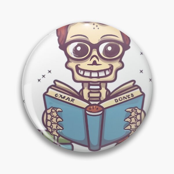 Item preview, Cute Nerd Preppy Skeleton designed and sold by PlanetMarker.