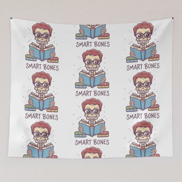 Item preview, Cute Nerd Preppy Skeleton designed and sold by PlanetMarker.