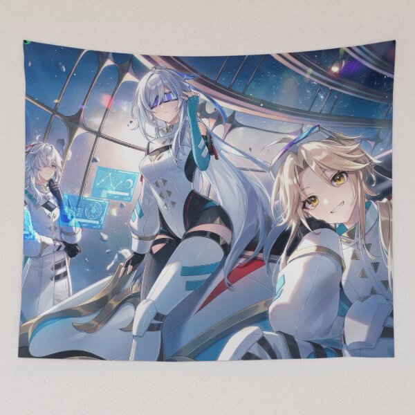 Item preview, Honkai Star Rail HoyoFair 2024 Jingliu, Yanqing, Jing Yuan designed and sold by Astral Drop.