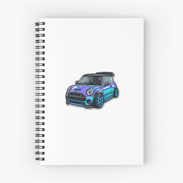 Item preview, Purple & Blue Euro Hatchback Racer designed and sold by DozerDaisyShop.
