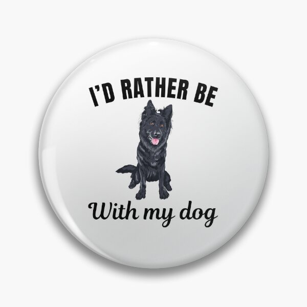 Artikelvorschau, Ich wäre lieber mit meinem Hund zusammen, lustige Besitzer oder Liebhaber der belgischen Malinois-Schäferrasse sagen entworfen und verkauft von NBSStore.
