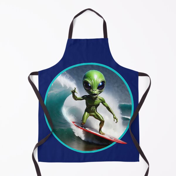 Item preview, Extraterrestrial Waves: Alien Greetings on the Surf designed and sold by leyfinder.