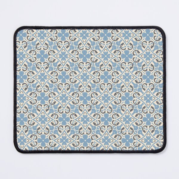 Item preview, Simple Blue and White Sari-Style Pattern designed and sold by LittleGoblinPrs.