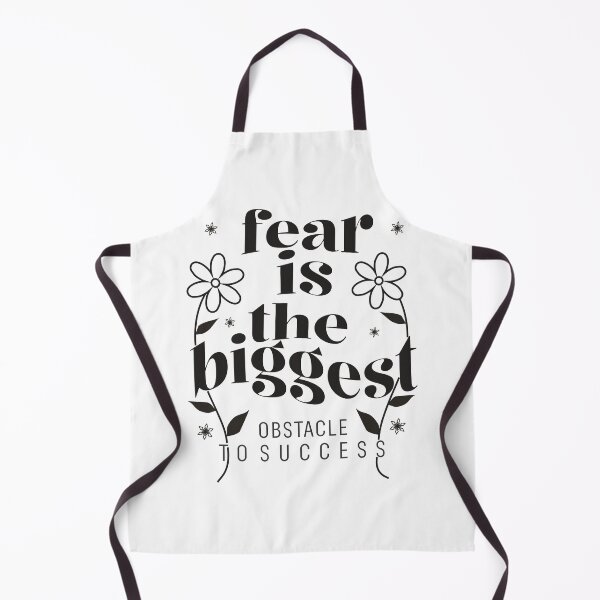 Item preview, “Fear is the biggest obstacle to success” designed and sold by Mahilis.