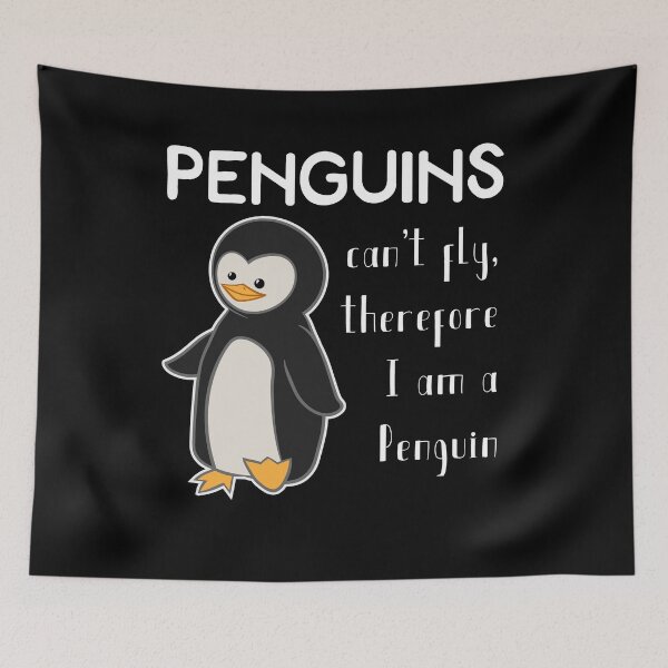 Item preview, Penguins Can't Fly I Am A Penguin Cute Adorable Nature Tee designed and sold by Kieran Abbott.