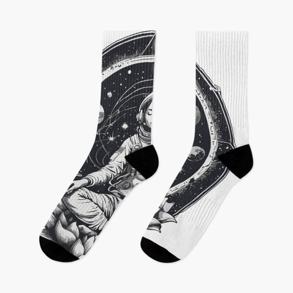 Item preview, Astronaut in lotus position  designed and sold by pictoartcrew.
