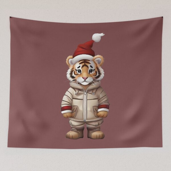 Item preview, Fluffy Feline Bliss: Adorable Tiger Cub Collections designed and sold by nadeem4design.