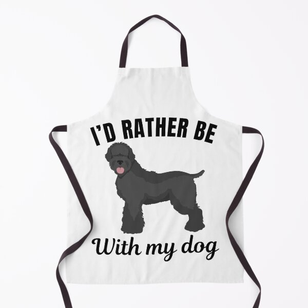 Item preview, I'd rather be with my dog, funny Black Russian Terrier breed owners or lovers saying  designed and sold by NBSStore.